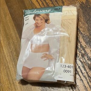 Underscore Women's Nylon Briefs - Cream